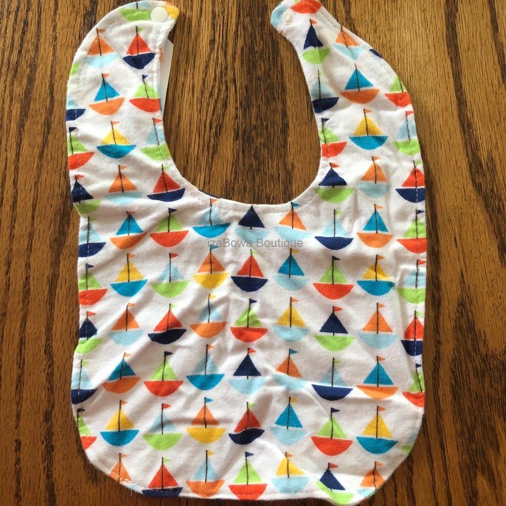 Sailboats Bib    BIB1361  new